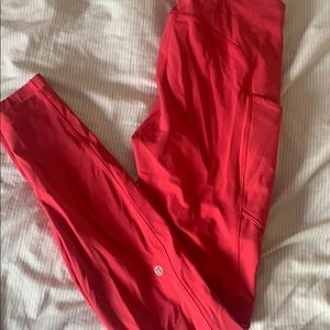 Pink Lululemon Leggings